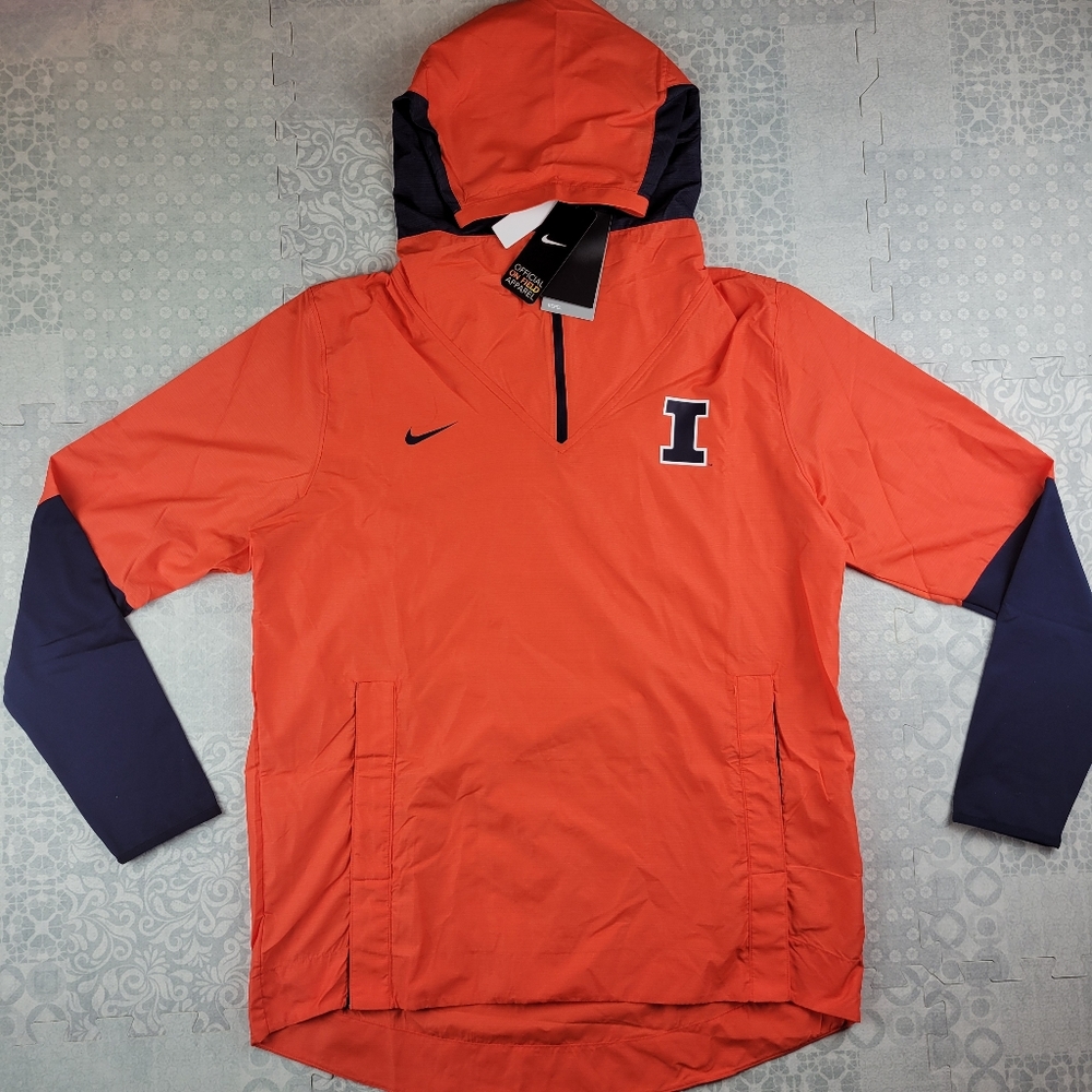 Nike Fighting Illinois Repel On Field Windbreaker